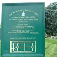 Waltham Holy Cross-New Cemetery on Sysoon