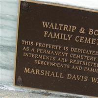 Waltrip and Booker Family Cemetery on Sysoon
