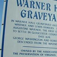Warner Hall Graveyard on Sysoon