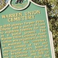 Warren Union Cemetery on Sysoon