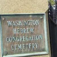 Washington Hebrew Congregation Cemetery on Sysoon