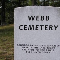 Webb Cemetery on Sysoon