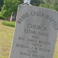 Webbs Creek Baptist Church on Sysoon