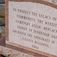 Webster Cemetery on Sysoon