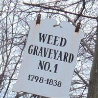 Weed Cemetery #1 on Sysoon