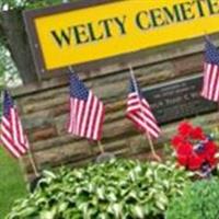Welty Cemetery on Sysoon