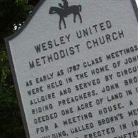 Wesley United Methodist Church Cemetery on Sysoon