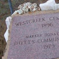 West Creek Cemetery on Sysoon