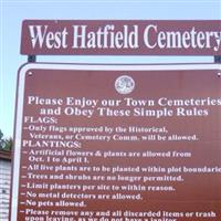 West Hatfield Cemetery on Sysoon