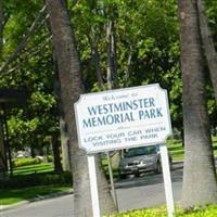 Westminster Memorial Park on Sysoon