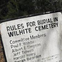 Wilhite Cemetery on Sysoon