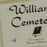 Williams Cemetery on Sysoon