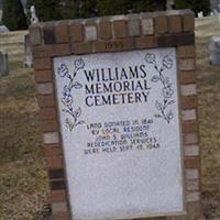 Williams Memorial Cemetery on Sysoon