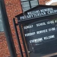 Williams Memorial Presbyterian Church Cemetery on Sysoon