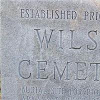 Wilson Cemetery on Sysoon