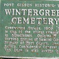 Wintergreen Cemetery on Sysoon