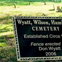 Wyatt-Wilson-Hamilton Cemetery on Sysoon