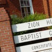 Zion Hill Baptist Church cemetery on Sysoon