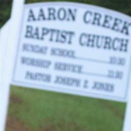 Aaron Creek Baptist Church Cemetery