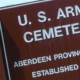 Aberdeen Proving Ground Cemetery
