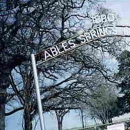 Ables Springs Cemetery