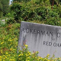 Ackerman Cemetery at Red Oak