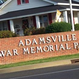 Adamsville War Memorial Park