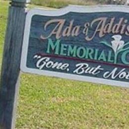 Ada & Addison Brown Memorial Cemetery