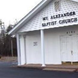 Mount Alexander Baptist Church Cemetery
