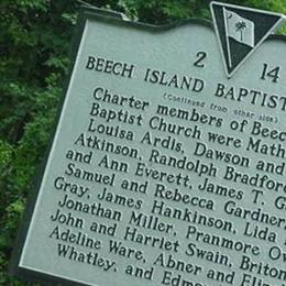 First Baptist Church of Beech Island Cemetery