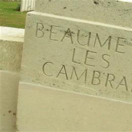Beaumetz-les-Cambrai Military Cemetery No. 1