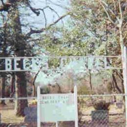Becks Chapel Cemetery