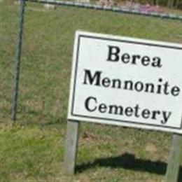 Berea Mennonite Cemetery