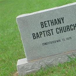 Bethany Baptist Church Cemetery