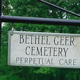 Bethel Geer Cemetery