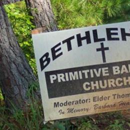 Bethlehem Primitive Baptist Church Cemetery