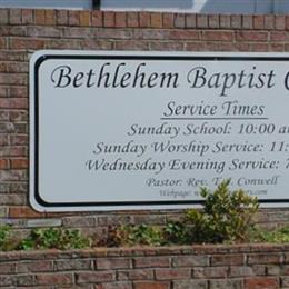 Bethlehem West Baptist (County Line)
