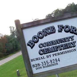 Boone Fork Community Cemetery