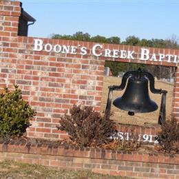Boones Creek Baptist Cemetery