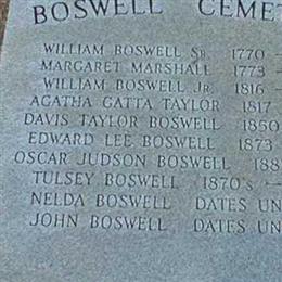 Boswell Cemetery