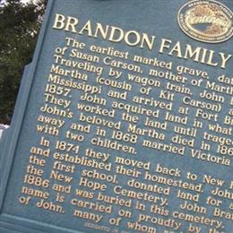Brandon Family Cemetery