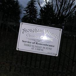 Brougham Pioneer Christian Cemetery