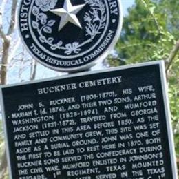Buckner Cemetery