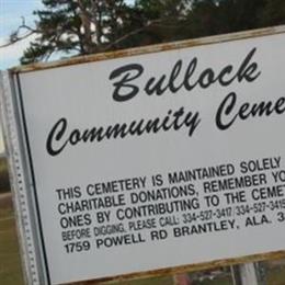 Bullock Community Cemetery