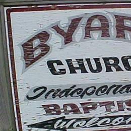 Byars Baptist Church Cemetery