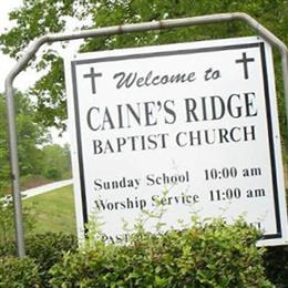 Caines Ridge Cemetery