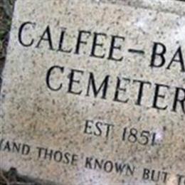 Calfee-Bailey Cemetery