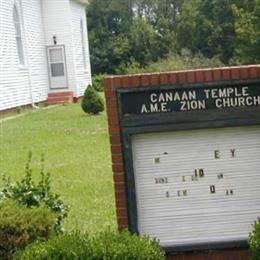 Canaan Temple AME Zion Church Cemetery