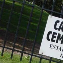 Cannon Cemetery