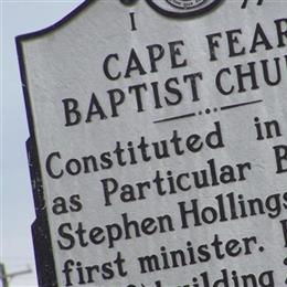 Cape Fear Baptist Church Cemetery